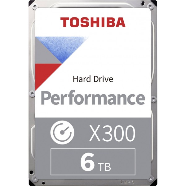 Toshiba X300 - High-Performance Hard Drive 6TB (7200rpm/256) [HDWR160UZSVA] (на изплащане)