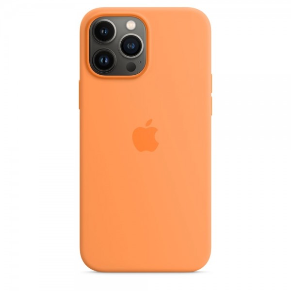 Apple iPhone 13 Pro Max Silicone Case with MagSafe – Marigold [MM2M3ZM/A] (на изплащане)