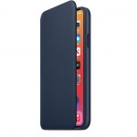 Apple iPhone 11 Pro Max Leather Folio - Deep Sea Blue (Seasonal Spring2020) [MY1P2ZM/A] (на изплащане)
